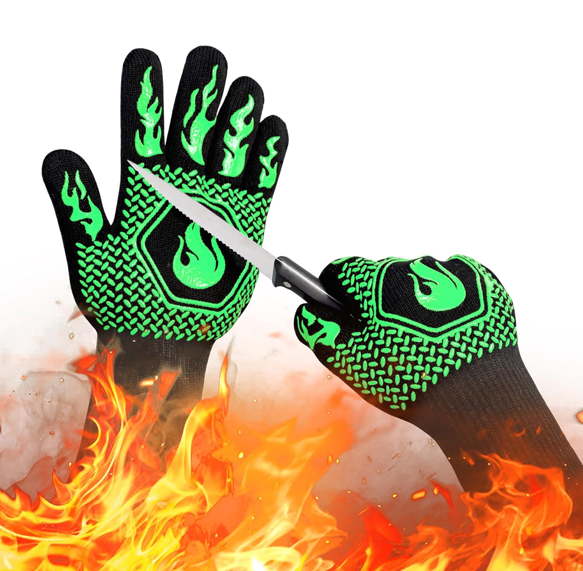 Fireproof Gloves™ 1472°F Heat Resistant